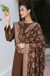 Ash Brown Shawl